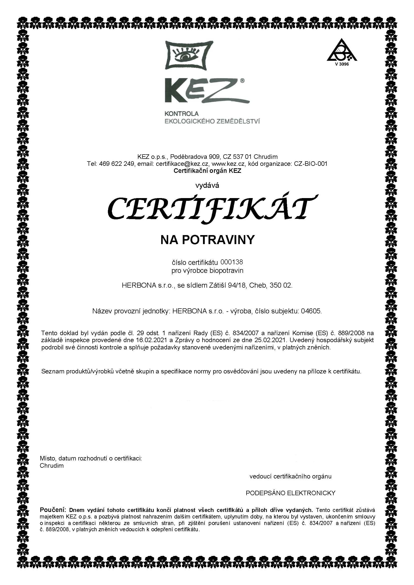 herbona-certifikat-bio
